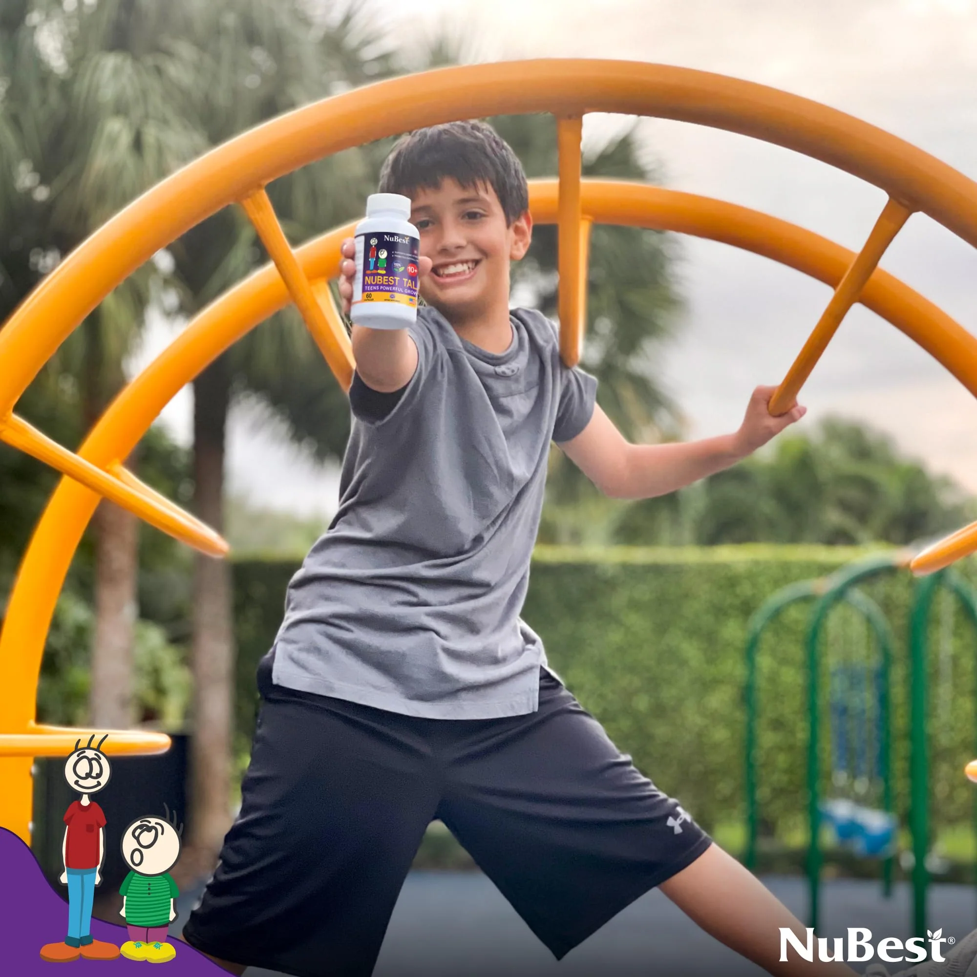 NuBest Tall 10+ – Advanced Bone Strength Formula for Kids 10+ & Teens | Supports Immunity, Development & Wellness | Pack 3 (3 Months) - Image 18