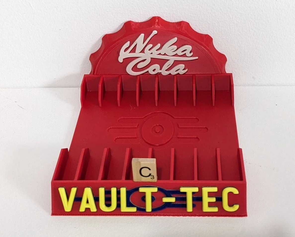 Nuka Cola Video game holder Fallout, Xbox one 360 Playstation 2 Ps 3 4 5 Sega Saturn Game Cube Wii DVD Blu Ray - Image 4