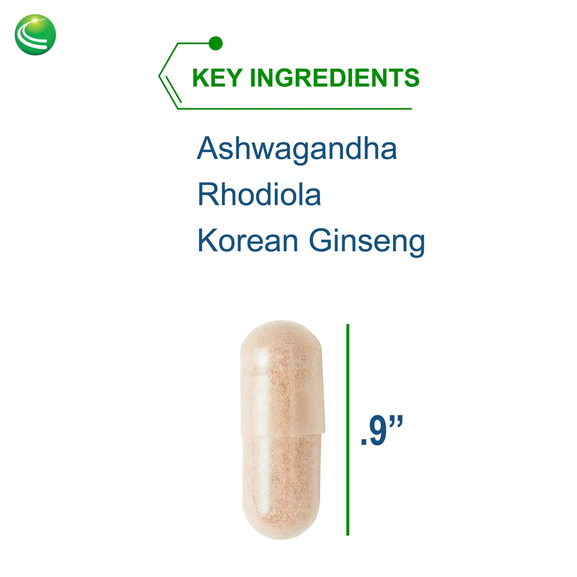 Nutra BioGenesis Bioadaptogen Ultra - Adaptogens for Stress Support (60 Caps) - Image 3