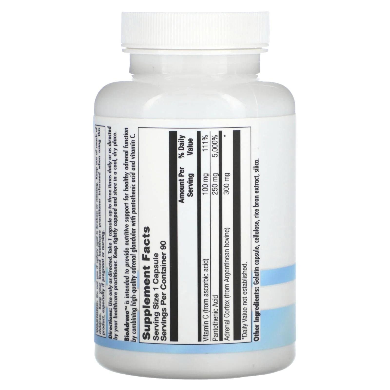 Nutra Biogenesis BioAdreno Adrenal Support – 90 Capsules | Cellular Energy & Nervous System Health - Image 2