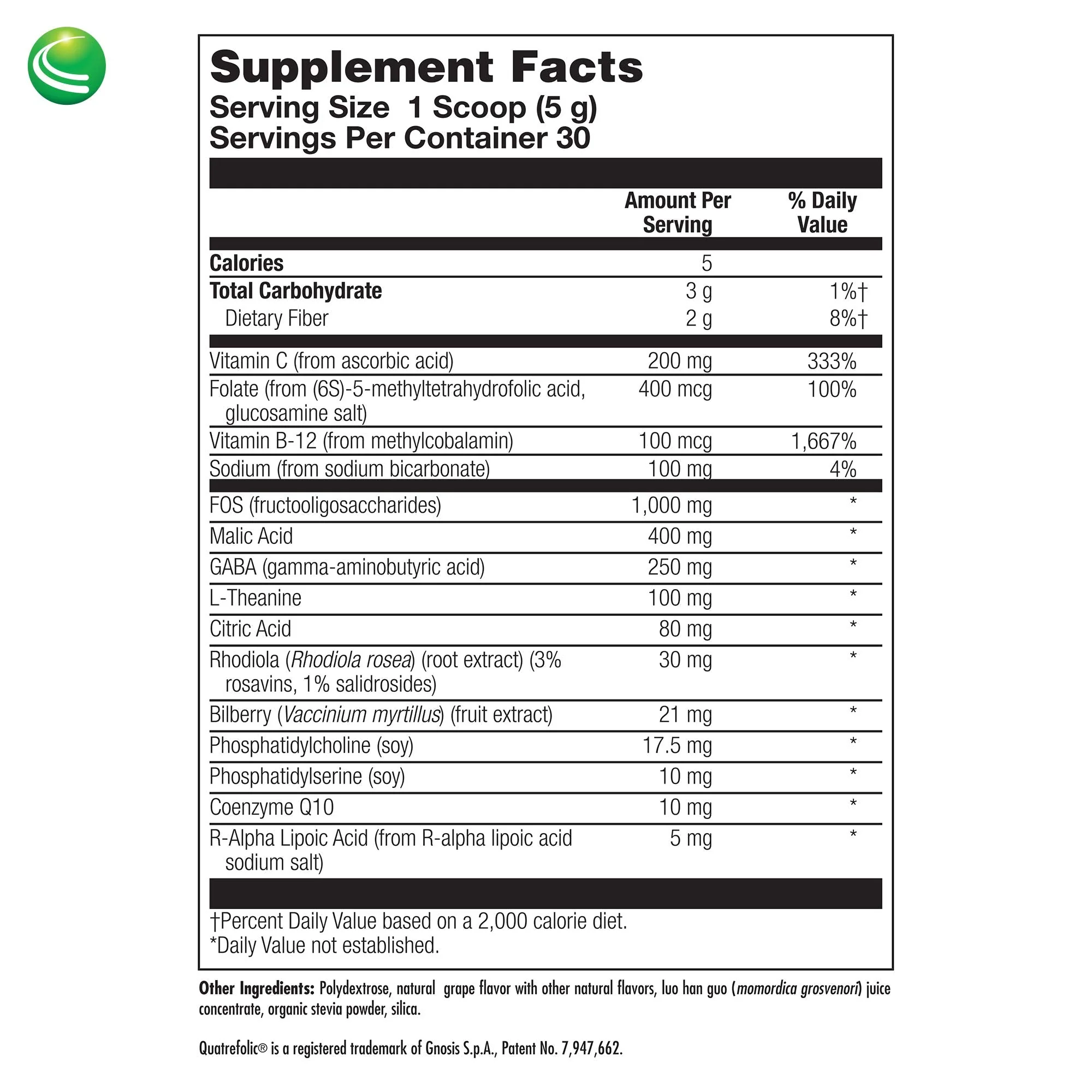 Nutra Biogenesis Focus Fizz – GABA L-Theanine Powder for Calm Focus - Image 5