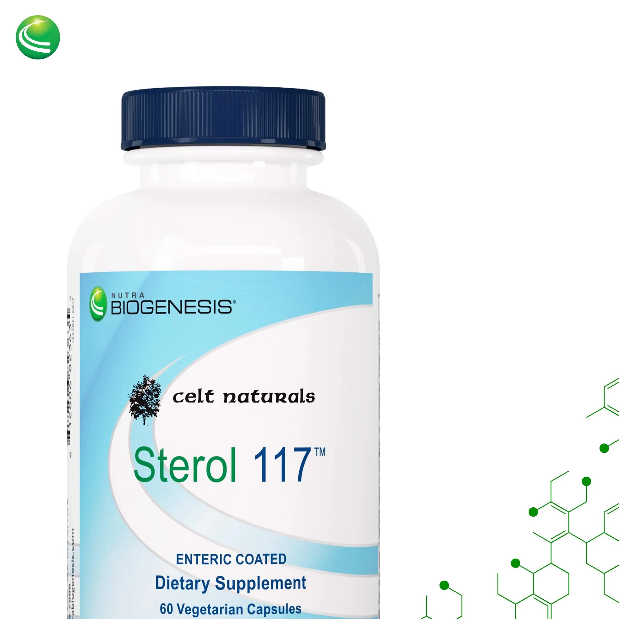 Nutra BioGenesis Sterol 117 | Plant Sterol Supplement | 60 Vegetarian Capsules - Image 4