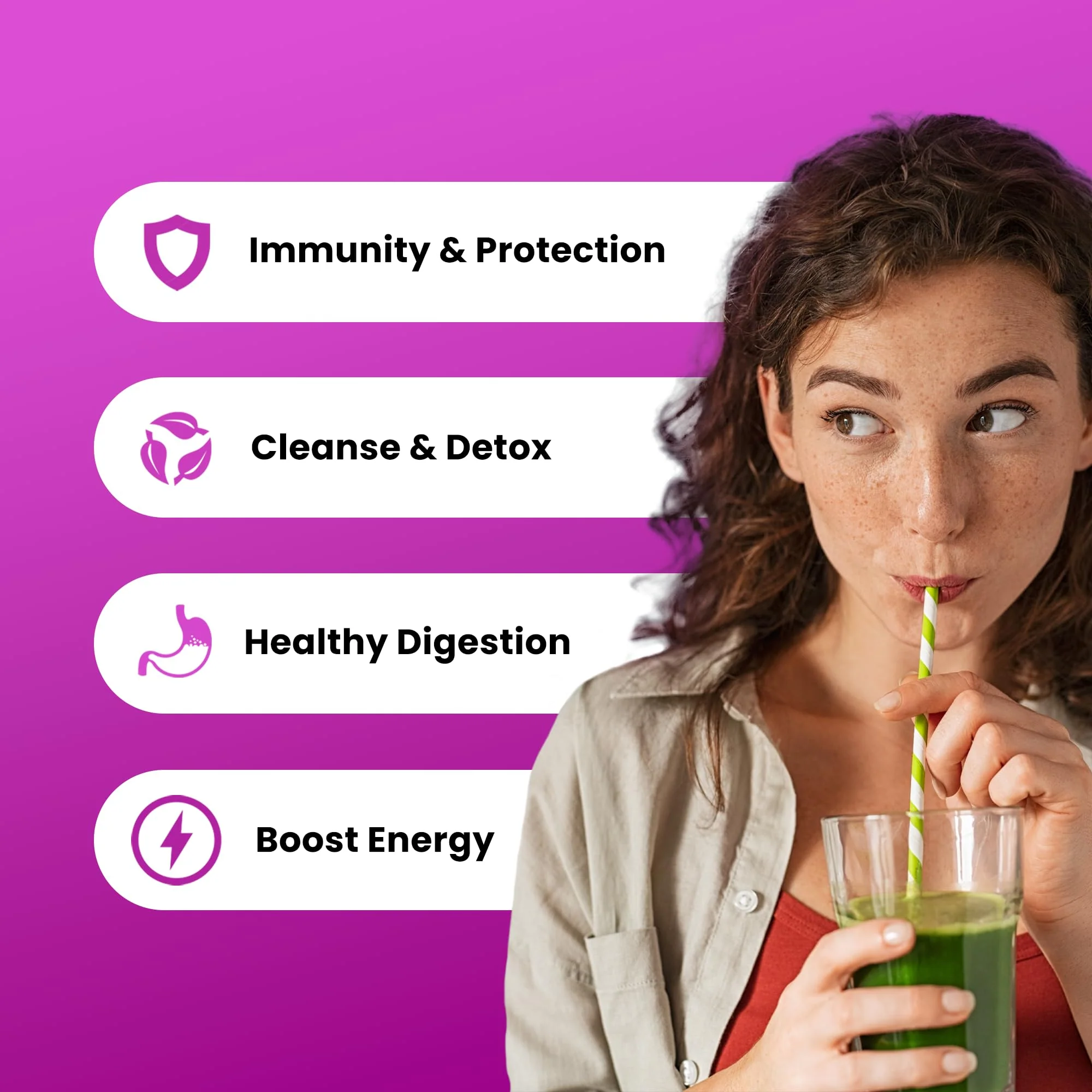 NutraChamps Super Greens Powder – Premium Organic Green Superfood - Image 3