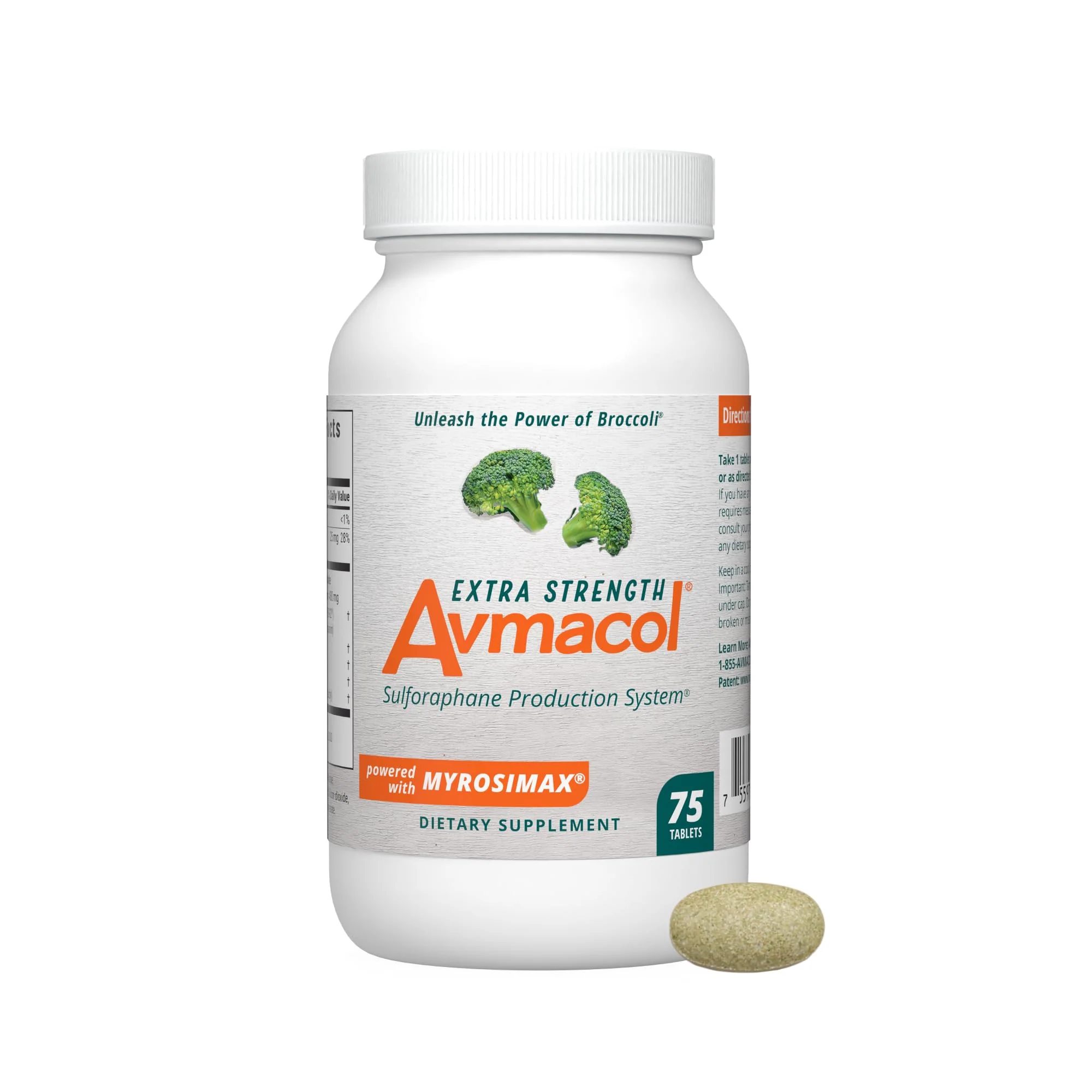 Nutramax Avmacol Extra Strength – #1 Researched Sulforaphane-Producing Detox & Immune Support (75 Tablets) - Image 10