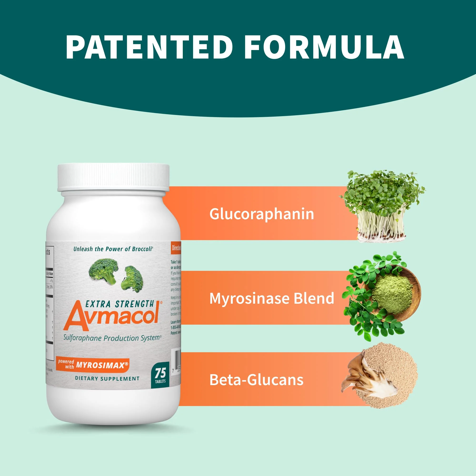 Nutramax Avmacol Extra Strength – #1 Researched Sulforaphane-Producing Detox & Immune Support (75 Tablets) - Image 11