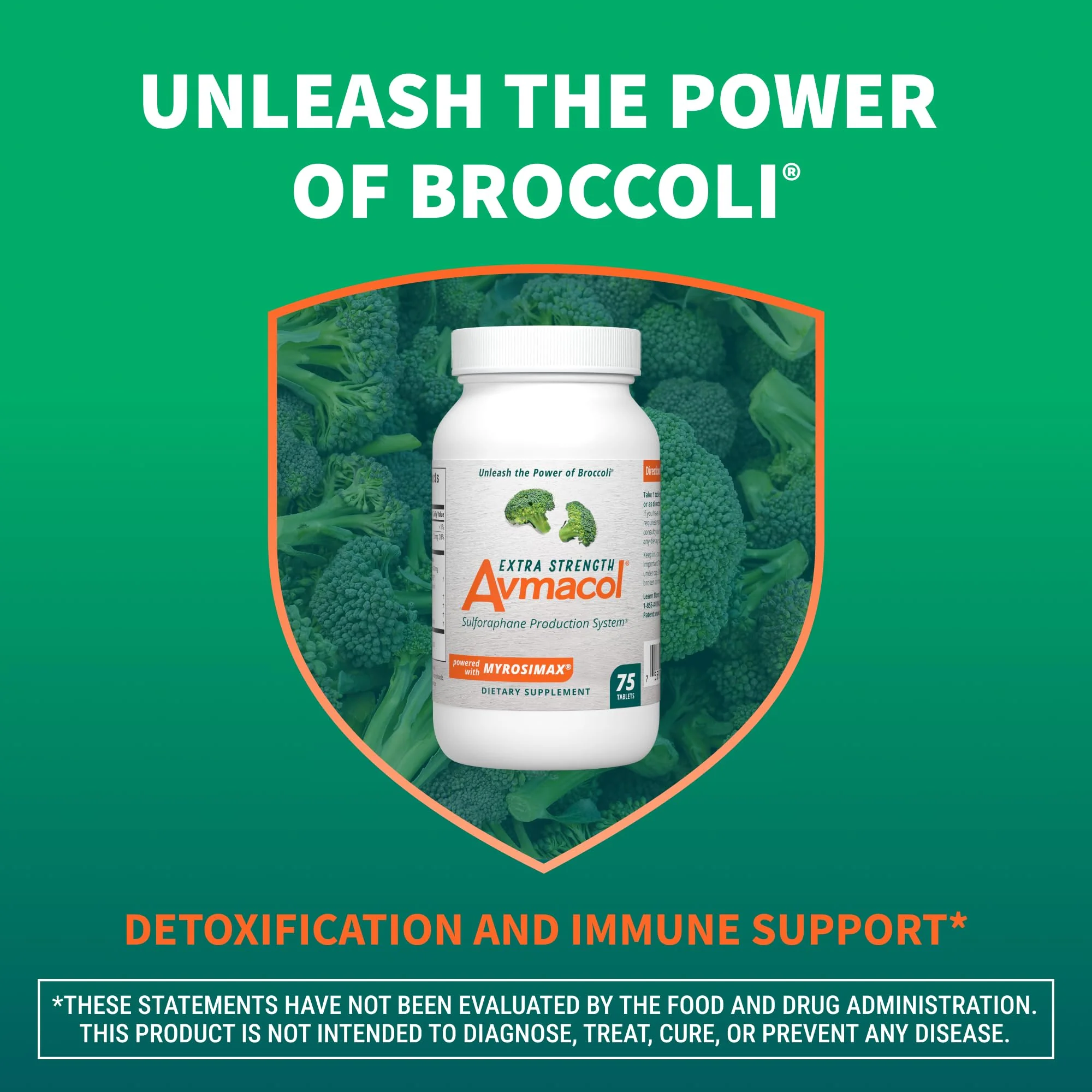 Nutramax Avmacol Extra Strength – #1 Researched Sulforaphane-Producing Detox & Immune Support (75 Tablets) - Image 14