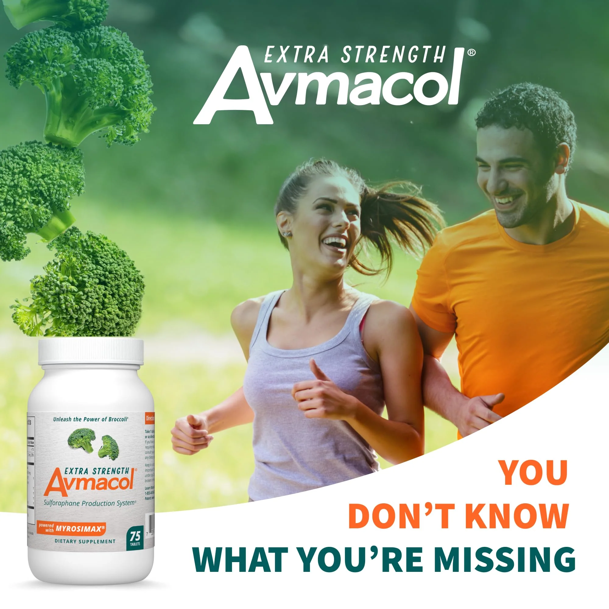 Nutramax Avmacol Extra Strength – #1 Researched Sulforaphane-Producing Detox & Immune Support (75 Tablets) - Image 15