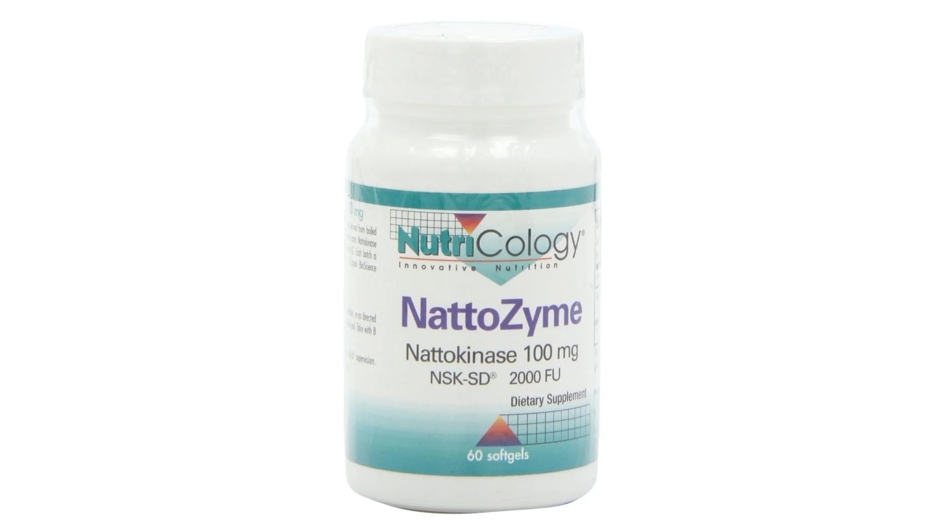 Nutricology NattoZyme NSK-SD 2000 FU Nattokinase - 60 Veg Softgels