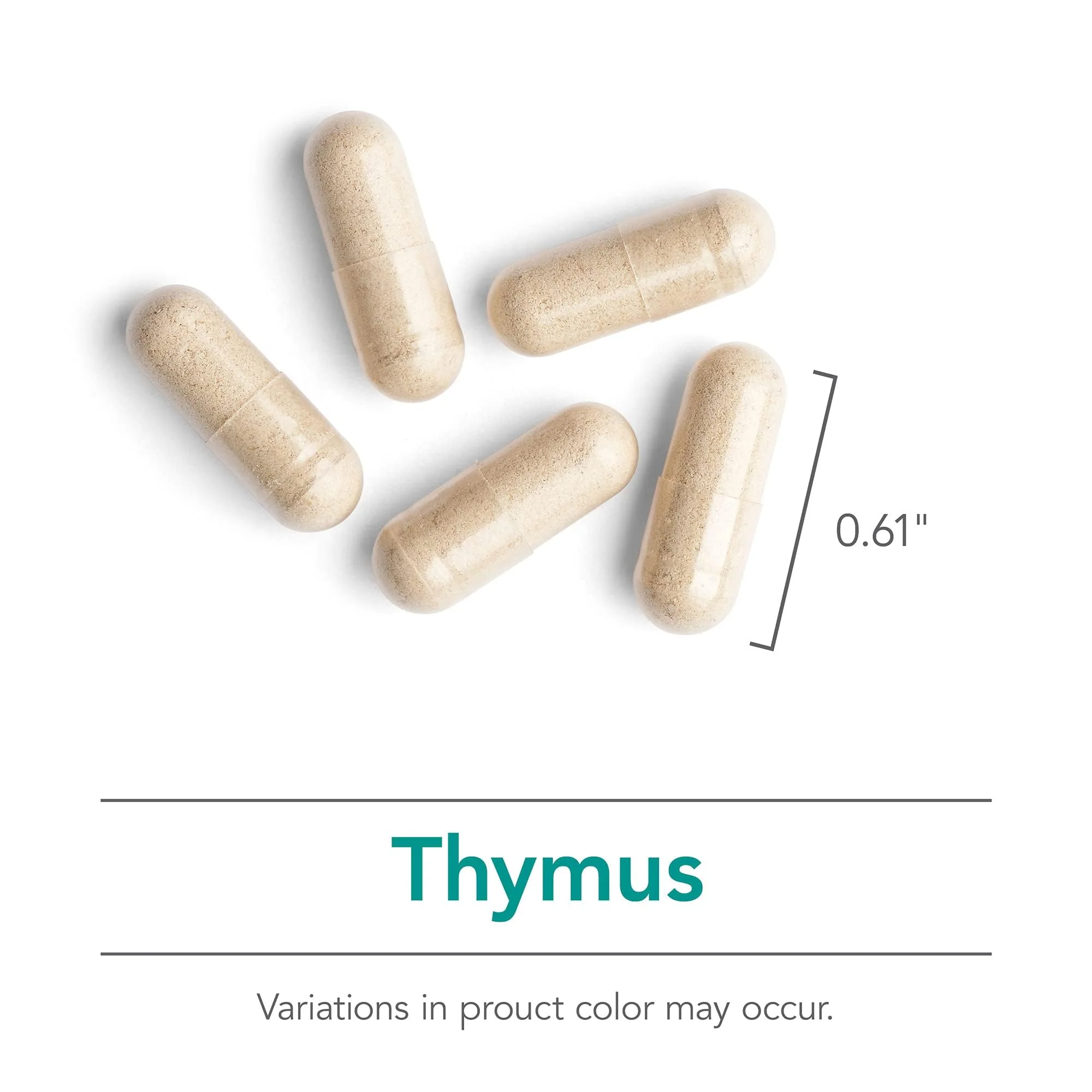 Nutricology Thymus Supplement - 1000mg Ovine Glandular (Lyophilized) | Hypoallergenic | 75 Count - Image 5