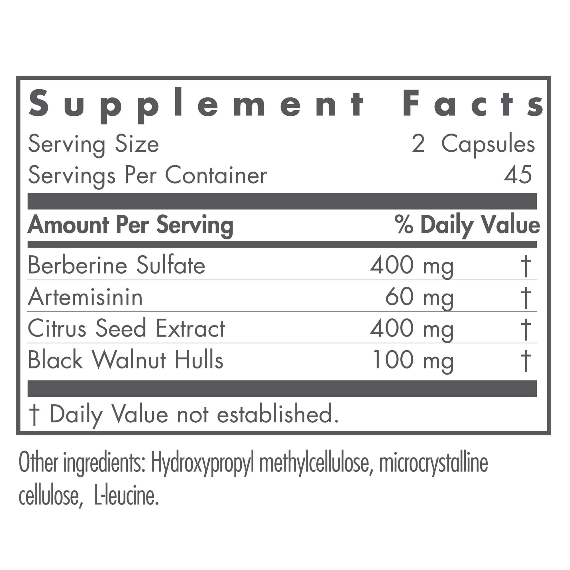 Nutricology TriBiotics - GI Balancers & Gut Health - Berberine, Citrus Seed, Black Walnut - 90 Count - Image 10