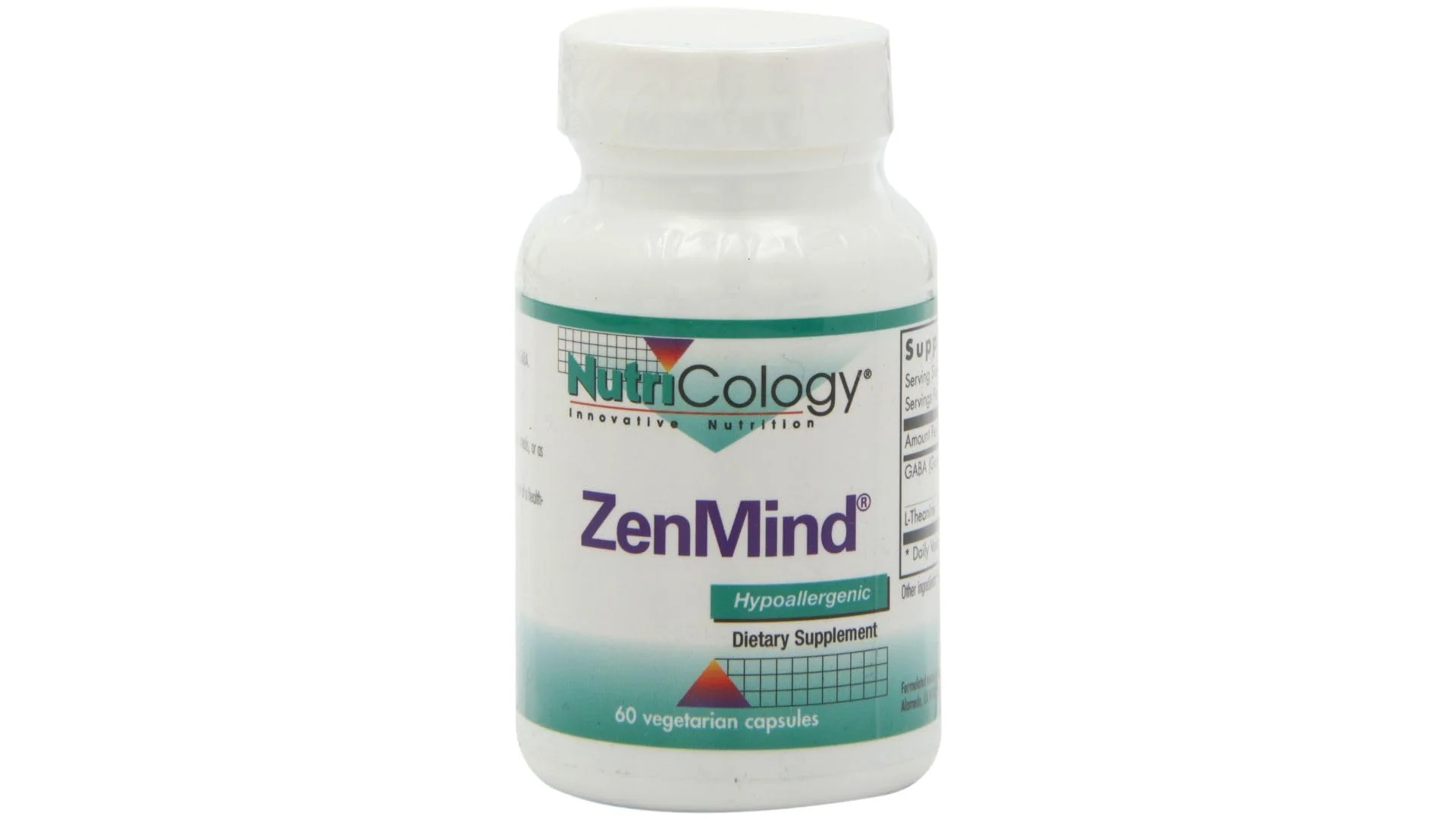 Nutricology ZenMind - Calmness Support with GABA & L-Theanine - 60 Veg Caps - Image 15
