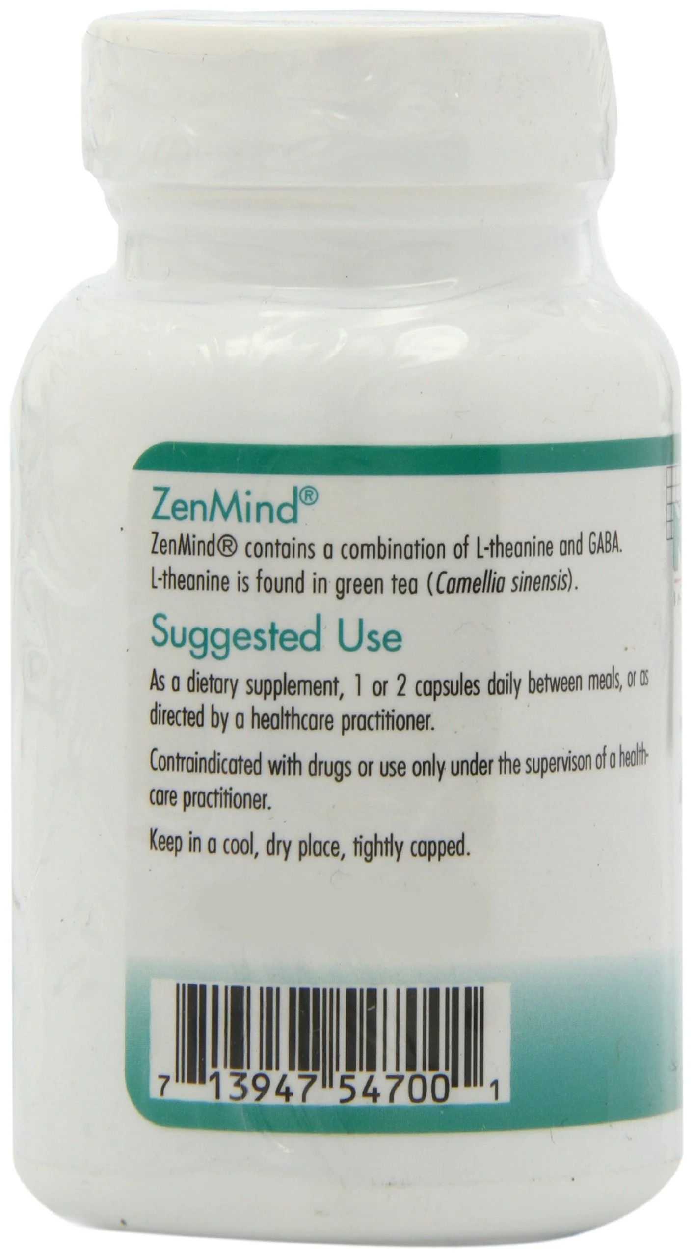 Nutricology ZenMind - Calmness Support with GABA & L-Theanine - 60 Veg Caps - Image 19