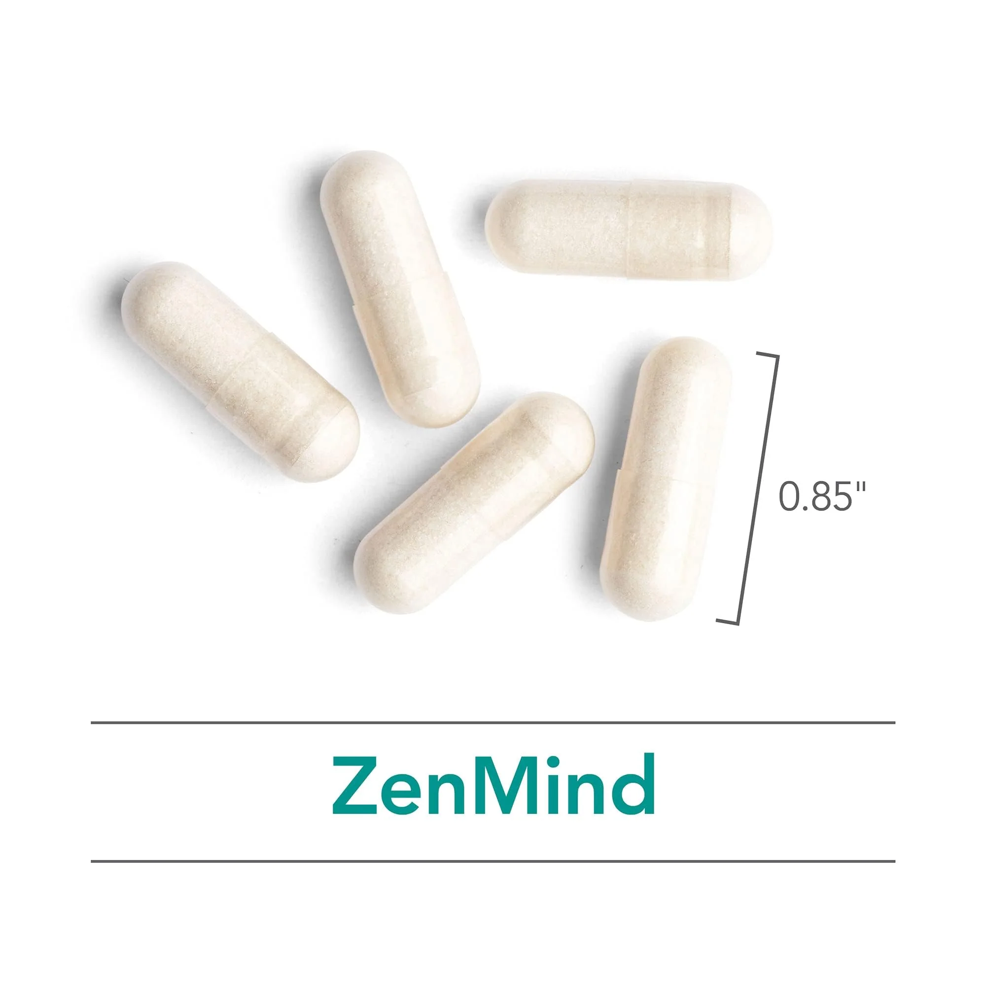 Nutricology ZenMind Supplement - Calmness Support, GABA & L-Theanine, Hypoallergenic, Vegetarian Capsules - 120 Count - Image 19