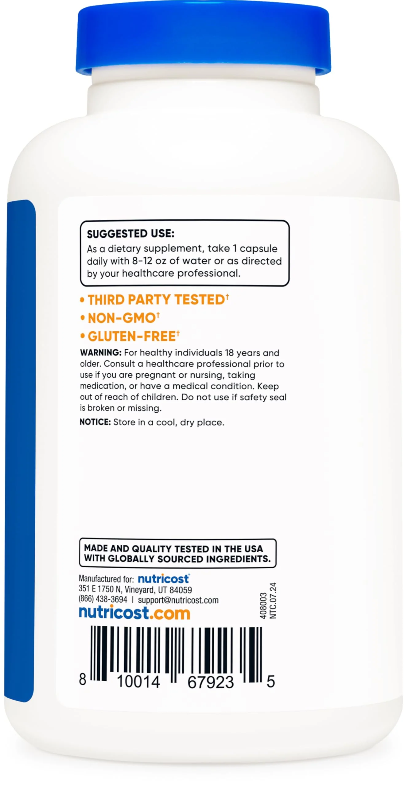 Nutricost Ginkgo Biloba 120mg – 240 Capsules (Pack of 2) | Extra Strength Gluten Free & Non-GMO - Image 4