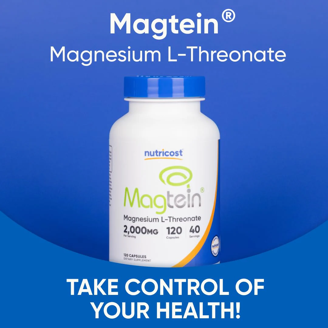 Nutricost Magnesium L-Threonate (Magtein) 2000mg – 120 Capsules – Non-GMO, Gluten Free, Vegetarian Friendly - Image 13