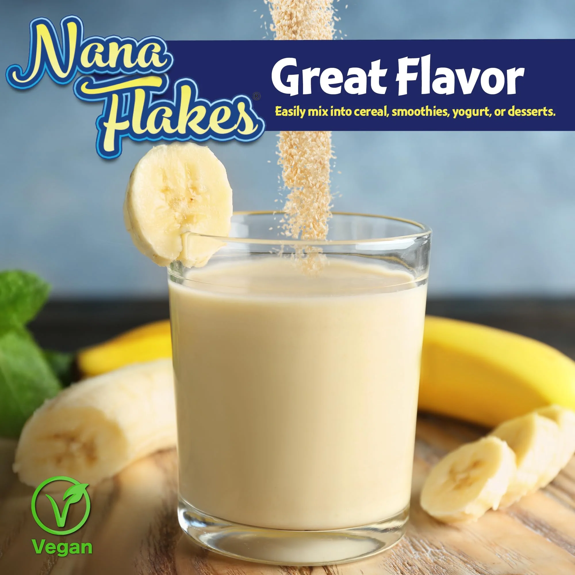 Nutritional Designs Nana Flakes Banana Powder – 100% Natural, Digestive Support (2LB) - Image 13
