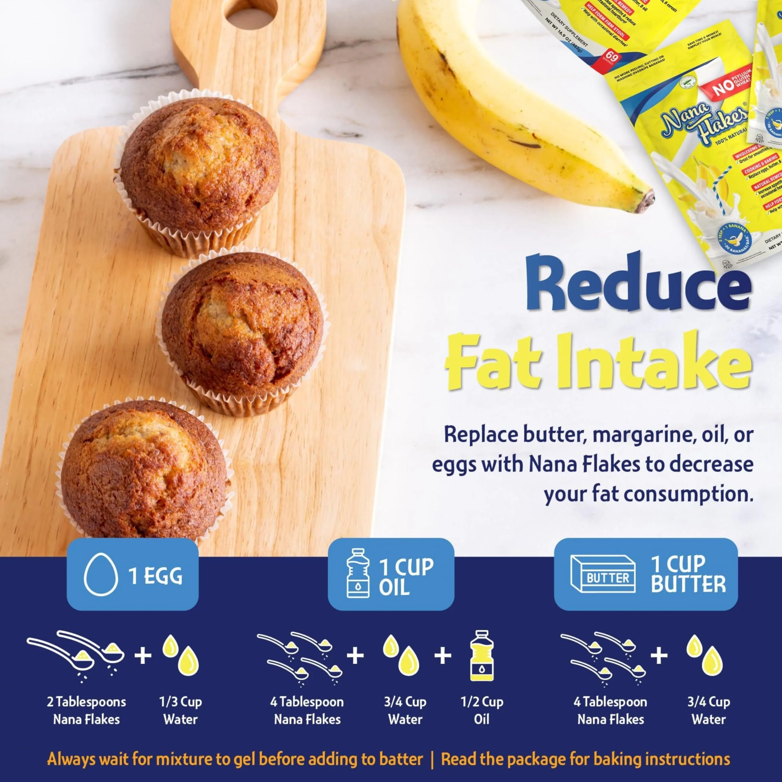 Nutritional Designs Nana Flakes Banana Powder – 100% Natural, Digestive Support (2LB) - Image 17