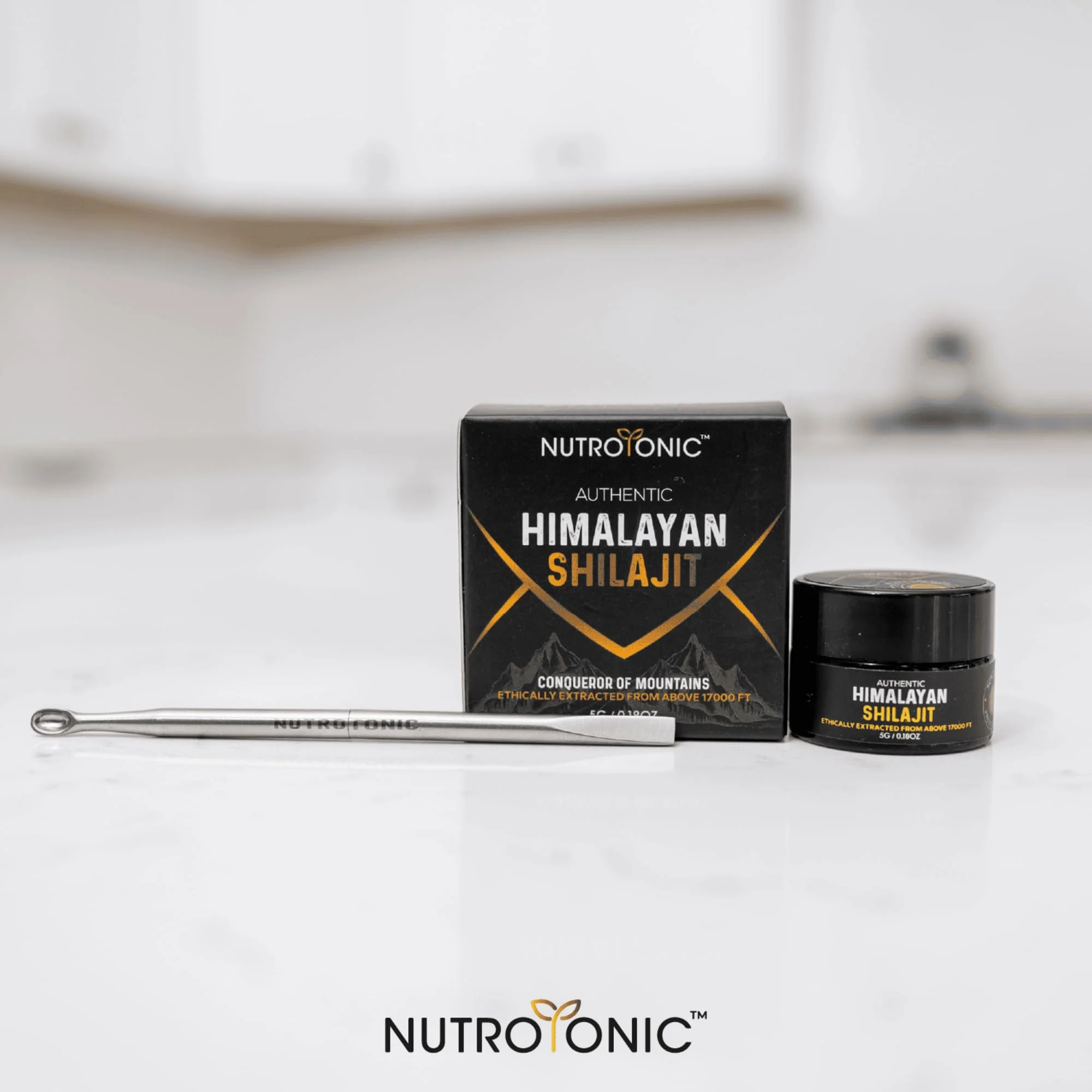 NutroTonic Himalayan Shilajit Resin – Gold Grade 86% Fulvic Acid – 5g Jar - Image 9