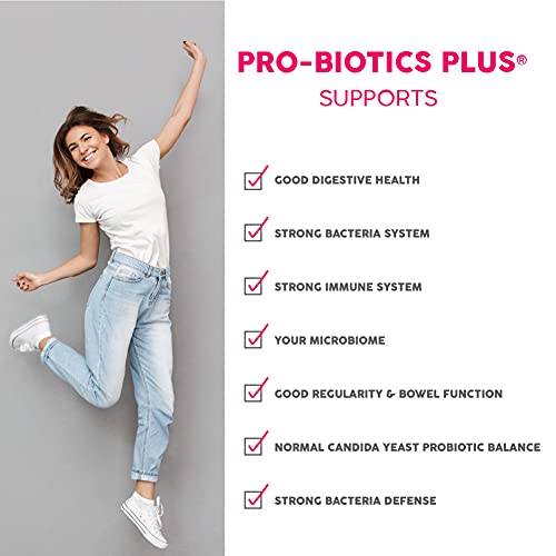 NWC Naturals Pro-Biotics Plus – Vegetarian Probiotics for Immune & Digestive Health, 90 Capsules - Image 14
