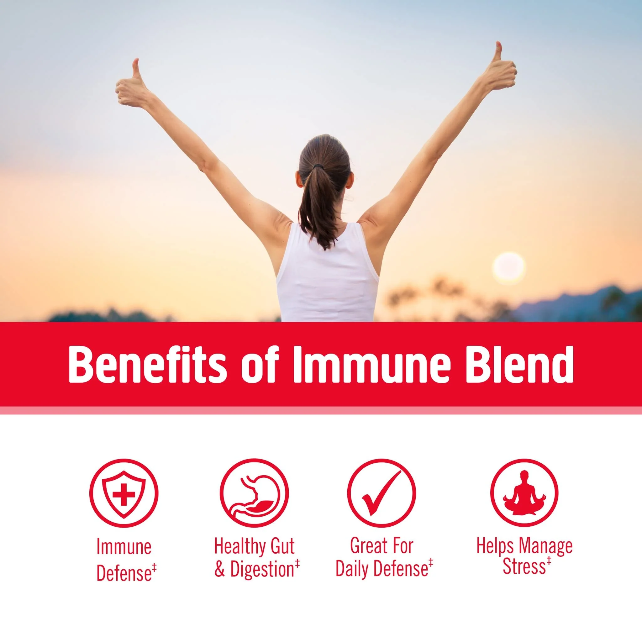 OM Mushroom Superfood Immune Blend Powder – 7.05 oz (100 Servings) Reishi & Turkey Tail - Image 3