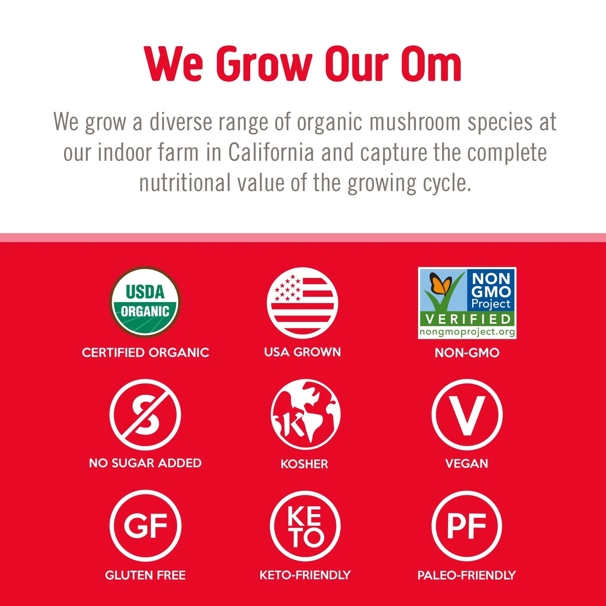 OM Mushroom Superfood Immune Blend Powder – 7.05 oz (100 Servings) Reishi & Turkey Tail - Image 6