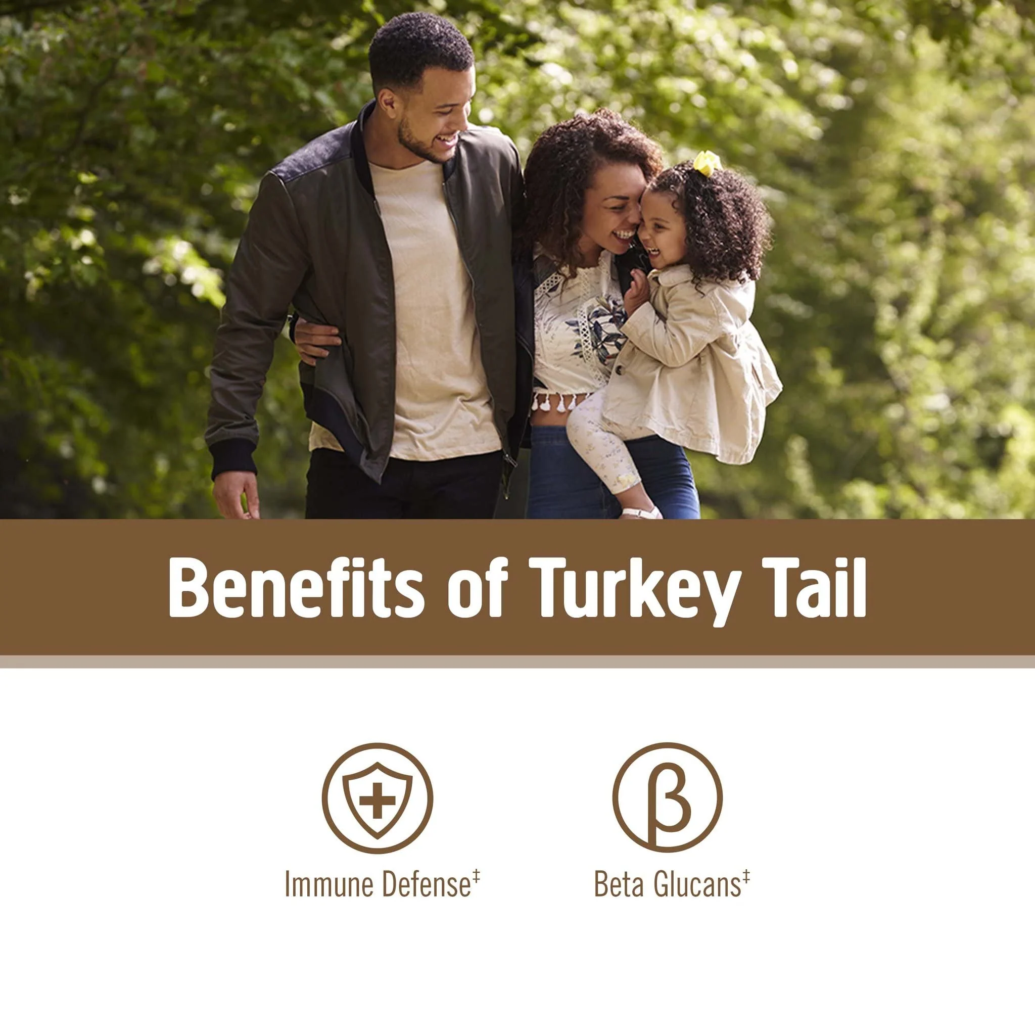 Om Mushroom Superfood Turkey Tail Organic Mushroom Powder – 7.05 oz, 100 Servings - Image 3
