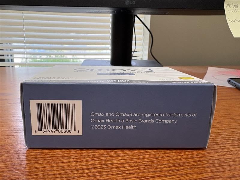 Omax3 Professional Strength Omega-3 1000 mg - NSF Certified - Image 7