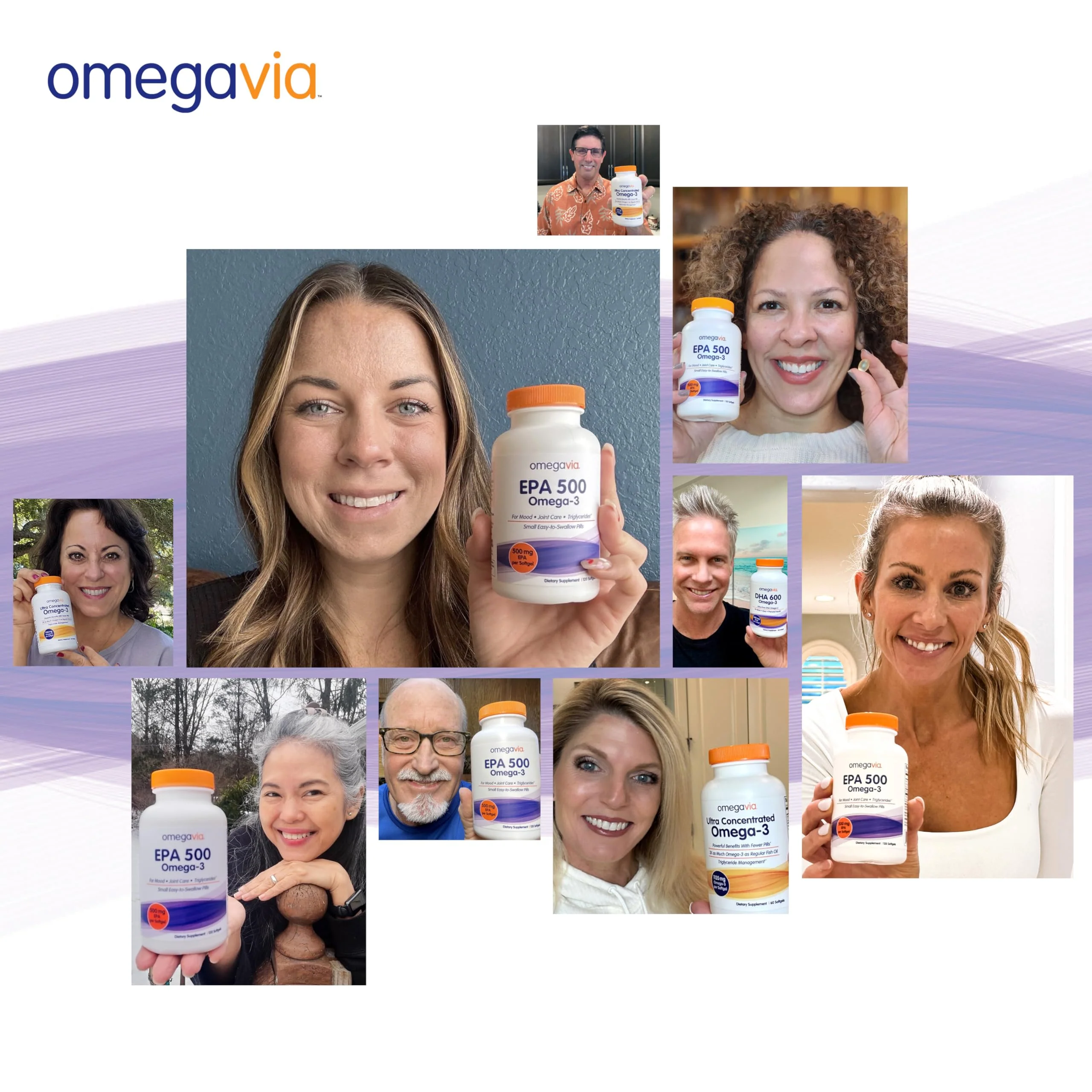OmegaVia EPA 500 — Purified Omega-3 EPA (Triglyceride), Burpless Fish Oil, IFOS 5★, 120 Softgels - Image 9