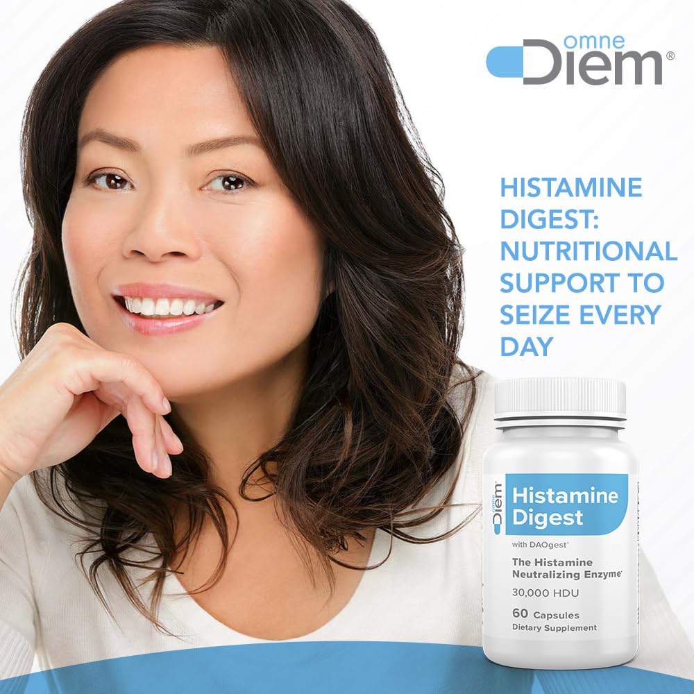 Omne Diem DAO 30,000 HDU – Histamine Digestive Enzyme | 60 Vegetarian Capsules - Image 14