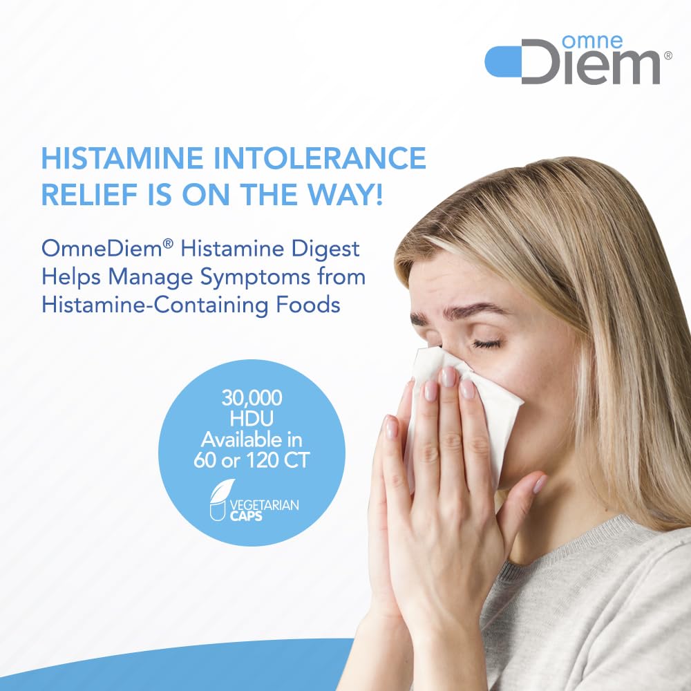 Omne Diem DAO 30,000 HDU – Histamine Digestive Enzyme | 60 Vegetarian Capsules - Image 6