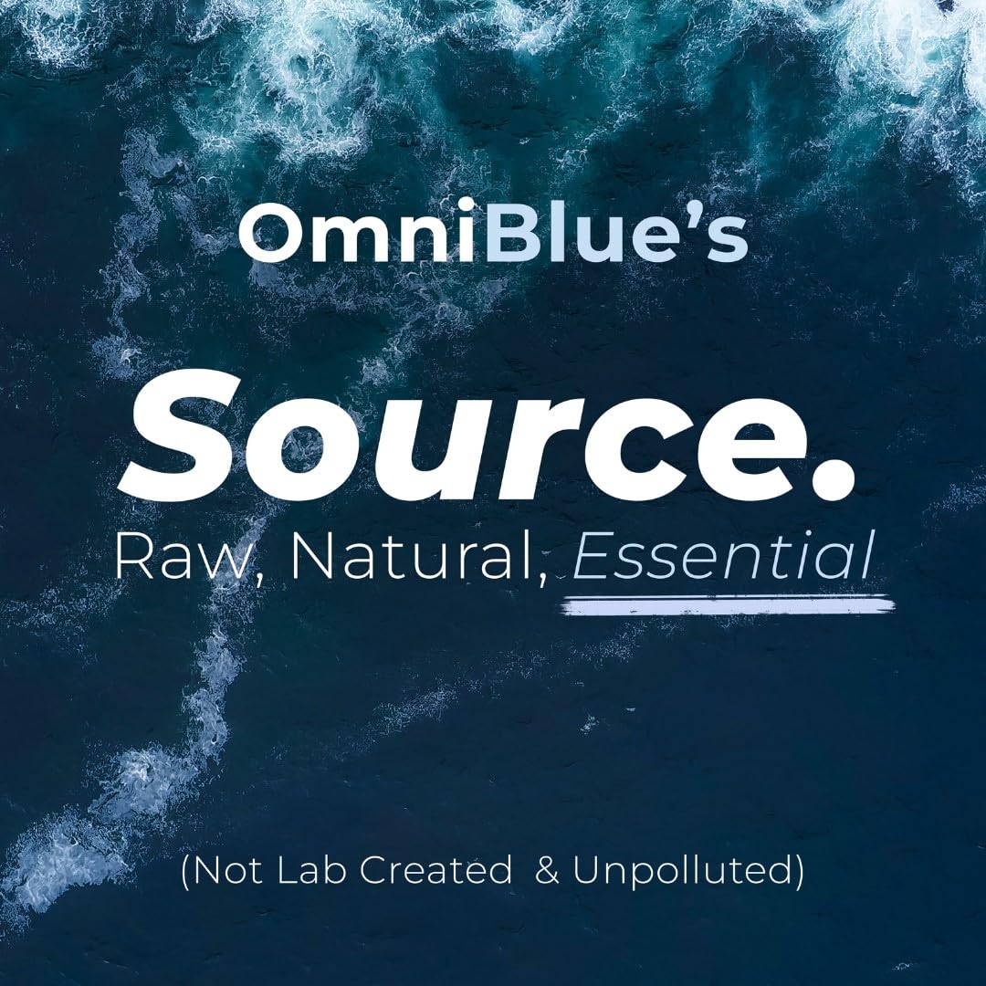 OmniBlue Ocean Minerals – 70+ Trace Minerals & Liquid Magnesium (8 oz) | Low Sodium - Image 4