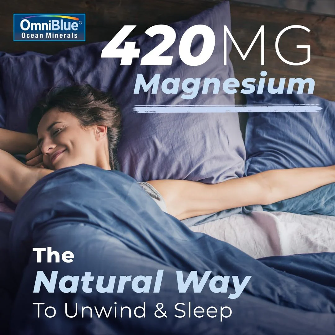 OmniBlue Ocean Minerals – 70+ Trace Minerals & Liquid Magnesium (8 oz) | Low Sodium - Image 5