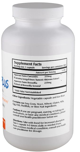 One Planet Nutrition Nano Curcumin Plus 500 mg Veggie Capsules – High Absorption, Vegan, Gluten-Free - Image 2
