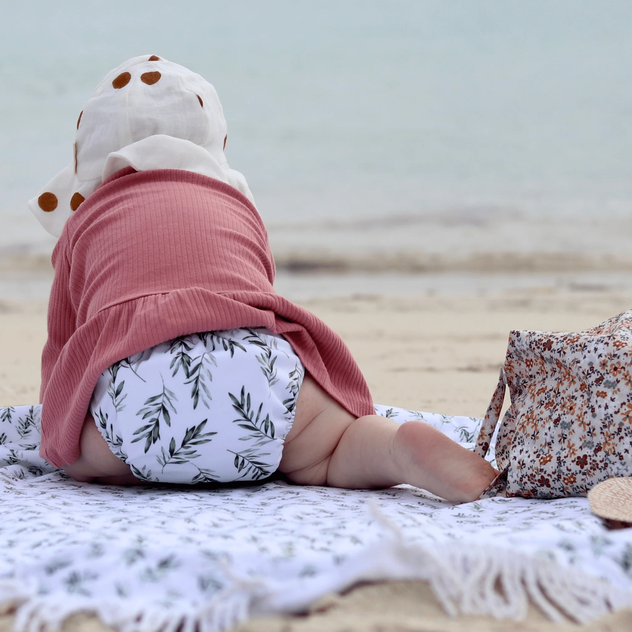 One Size All-In-One Reusable Cloth Nappy - Eden - Image 4