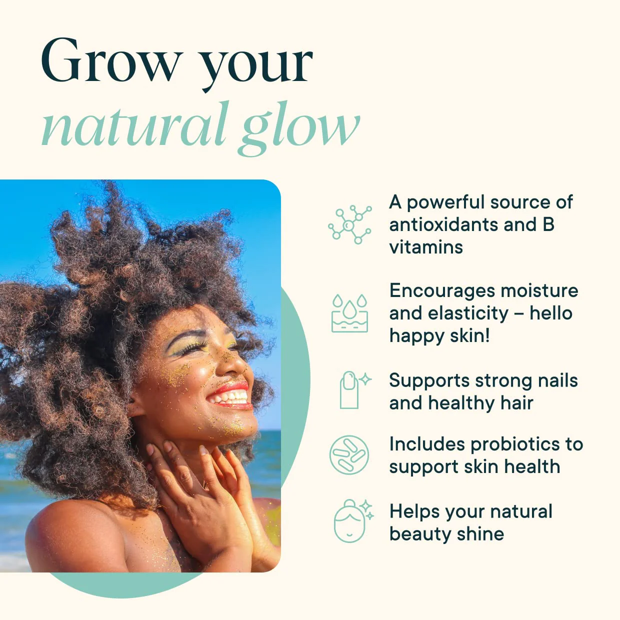 Ora Organic BeYouTiful Hair, Skin & Nails – 60 Vegan Capsules - Image 5