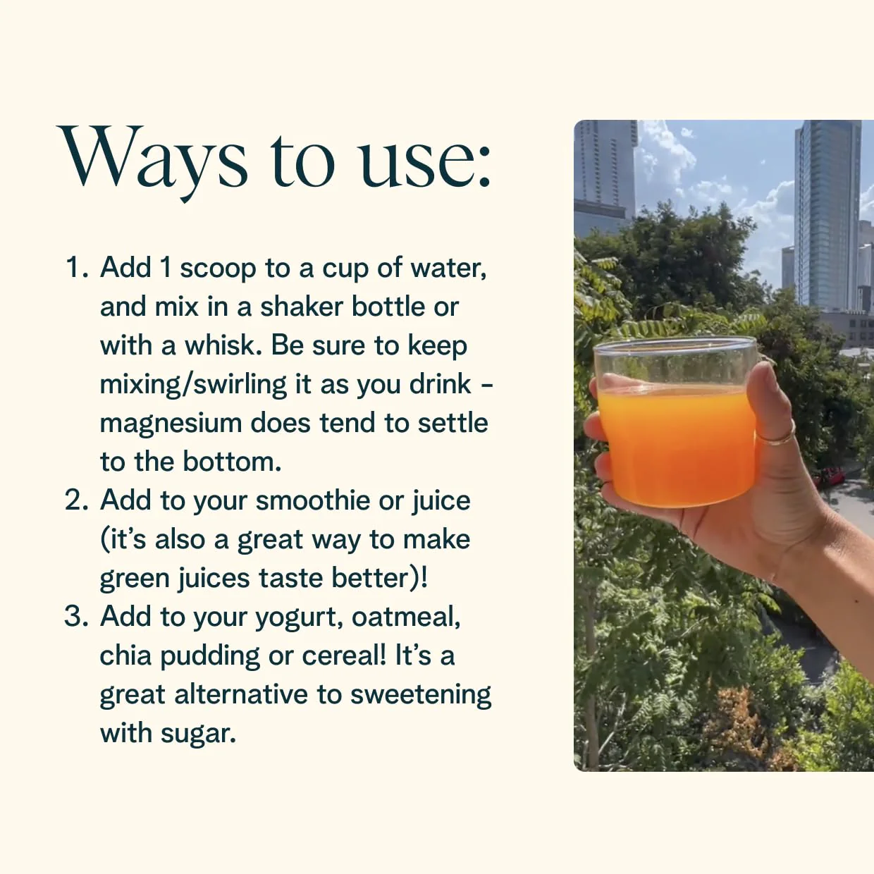 Ora Organic Magnificent Magnesium Complex Powder – 4-in-1 for Sleep, Recovery & Heart Health - Image 10