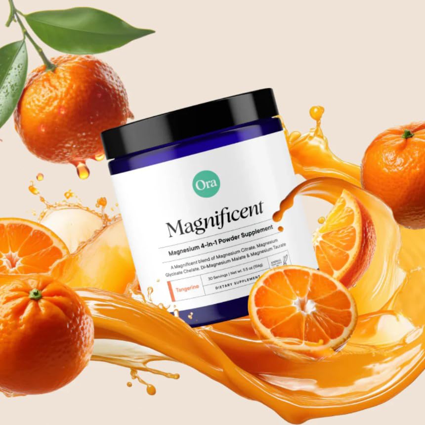 Ora Organic Magnificent Magnesium Complex Powder – 4-in-1 for Sleep, Recovery & Heart Health - Image 2