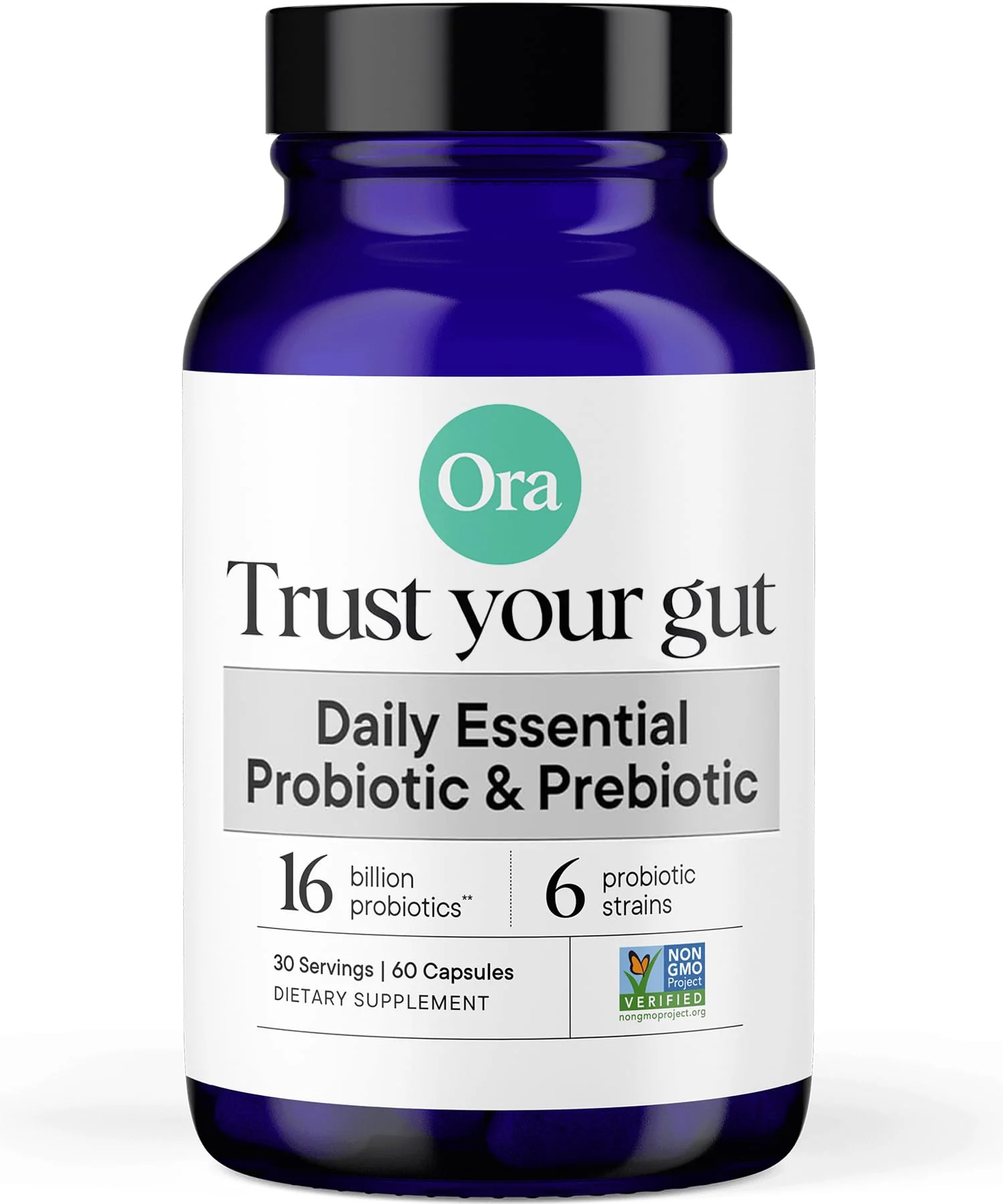 Ora Organic Probiotics with Prebiotics – 16 Billion CFU, 6 Strains (L. Acidophilus, L. Reuteri, B. Bifidum, B. Breve, B. Lactis, B. Longum) - Image 10