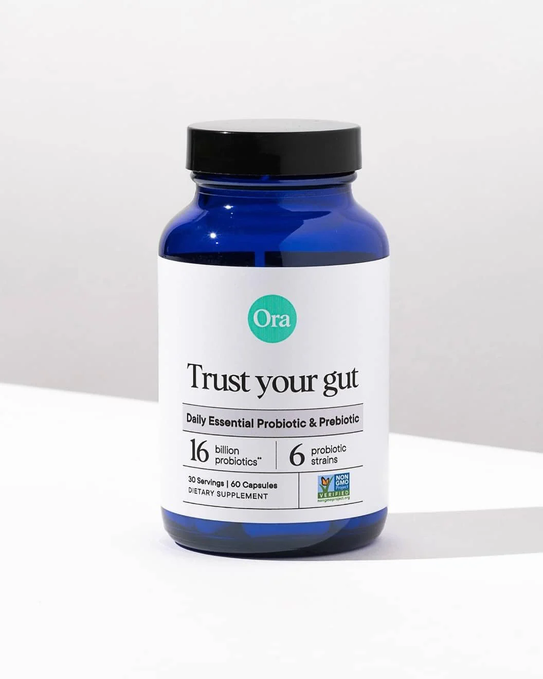 Ora Organic Probiotics with Prebiotics – 16 Billion CFU, 6 Strains (L. Acidophilus, L. Reuteri, B. Bifidum, B. Breve, B. Lactis, B. Longum) - Image 3