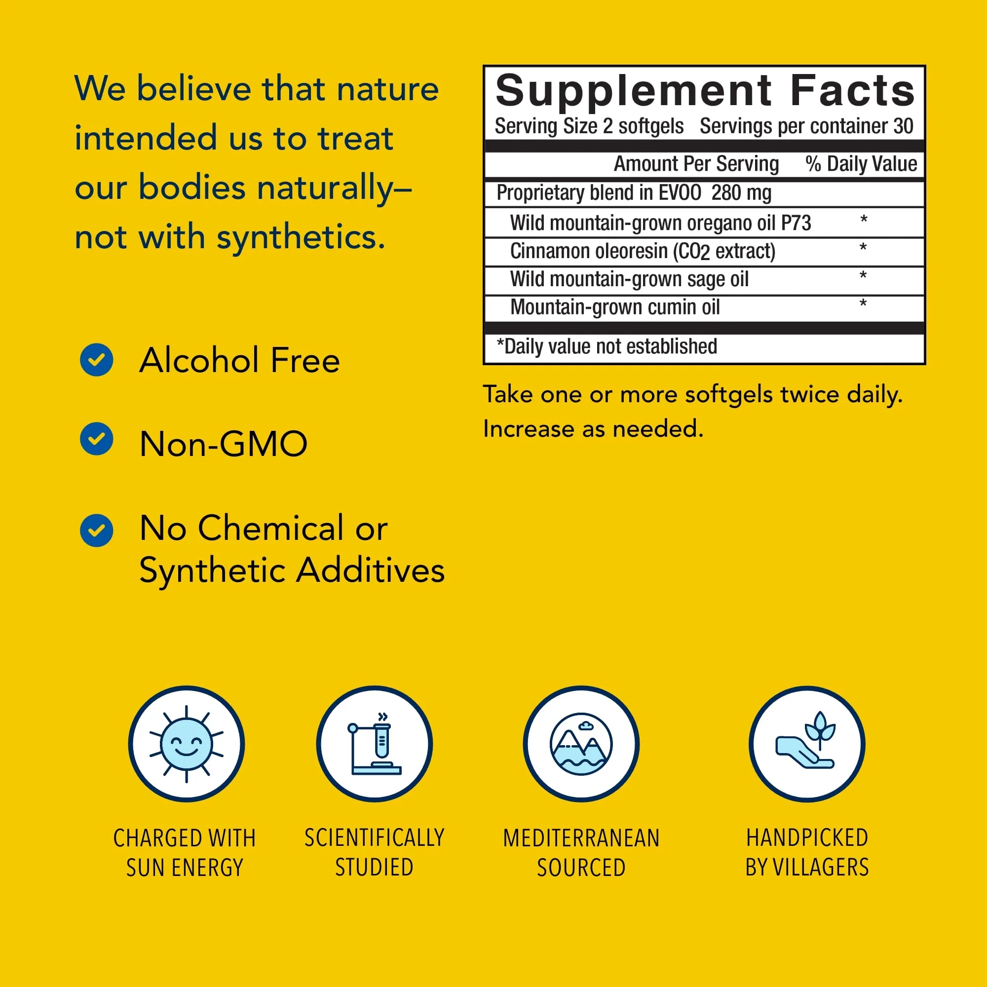 OregaResp P73-60 Softgels (Pack of 3) - Immune & Respiratory Support | Oreganol P73 | Non-GMO | 90 Servings - Image 11