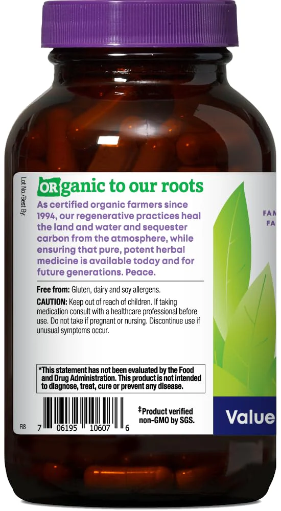 Oregon's Wild Harvest Organic Ashwagandha Non-GMO - 180-Count Capsules - Image 3
