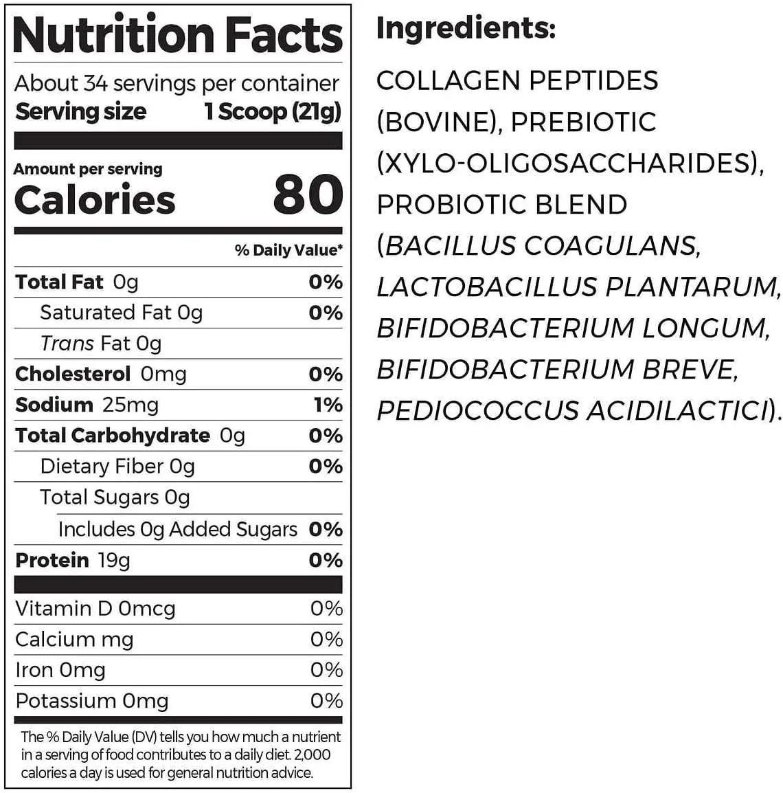 Orgain Collagen + Superfoods with 20g Grass-Fed Collagen & Vitamin C — Unflavored, 25.6 oz - Image 3