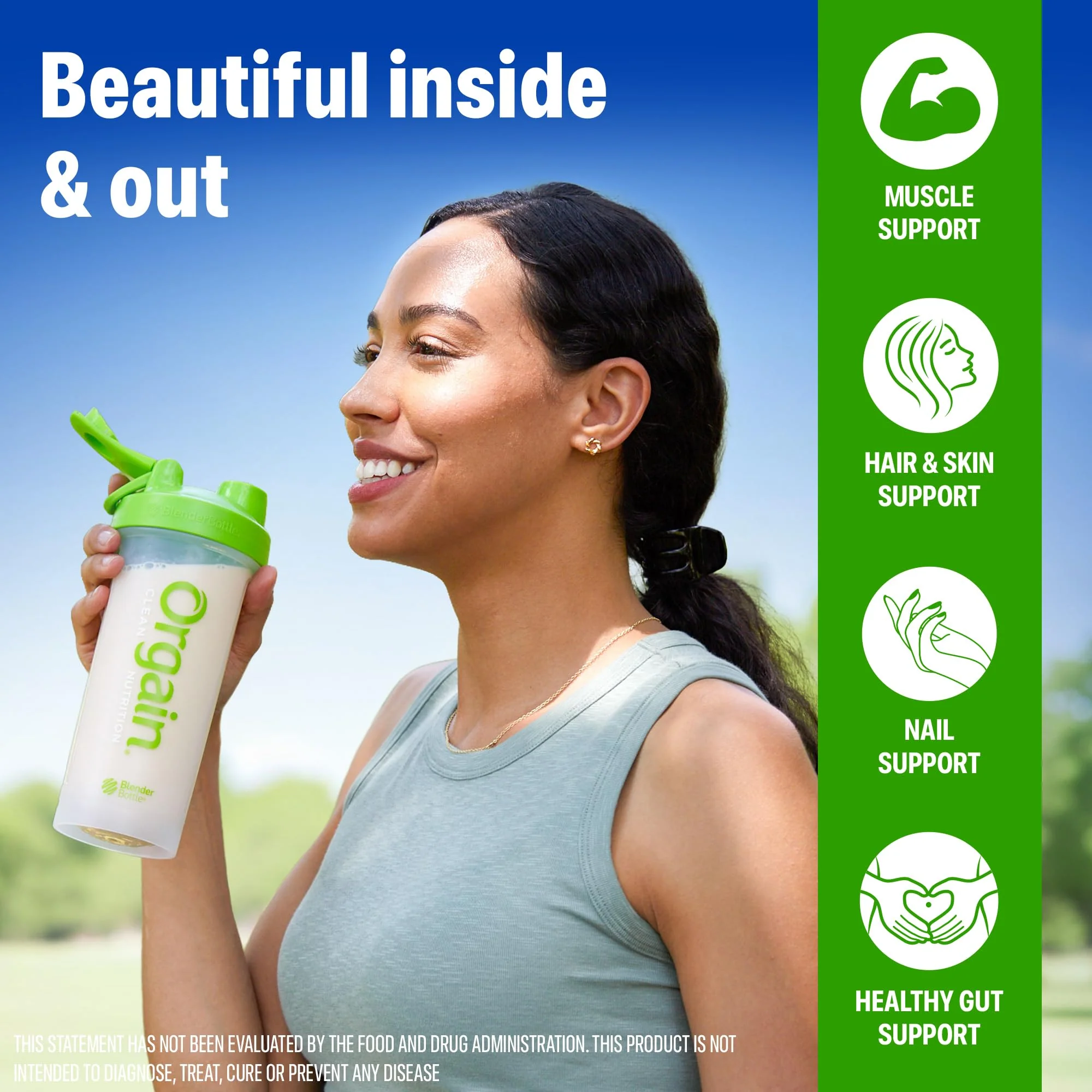 Orgain Protein Powder + Collagen, Vanilla Bean — 25g Protein, 10g Collagen, 1B Probiotics, Gluten Free - Image 14