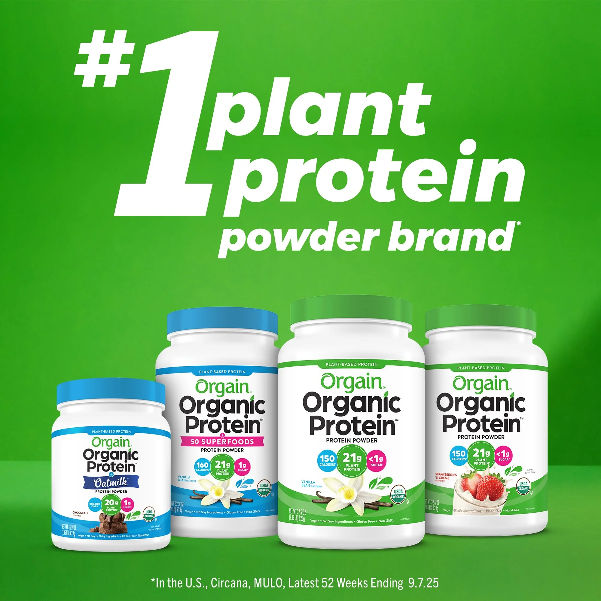 Orgain Protein Powder + Collagen, Vanilla Bean — 25g Protein, 10g Collagen, 1B Probiotics, Gluten Free - Image 15