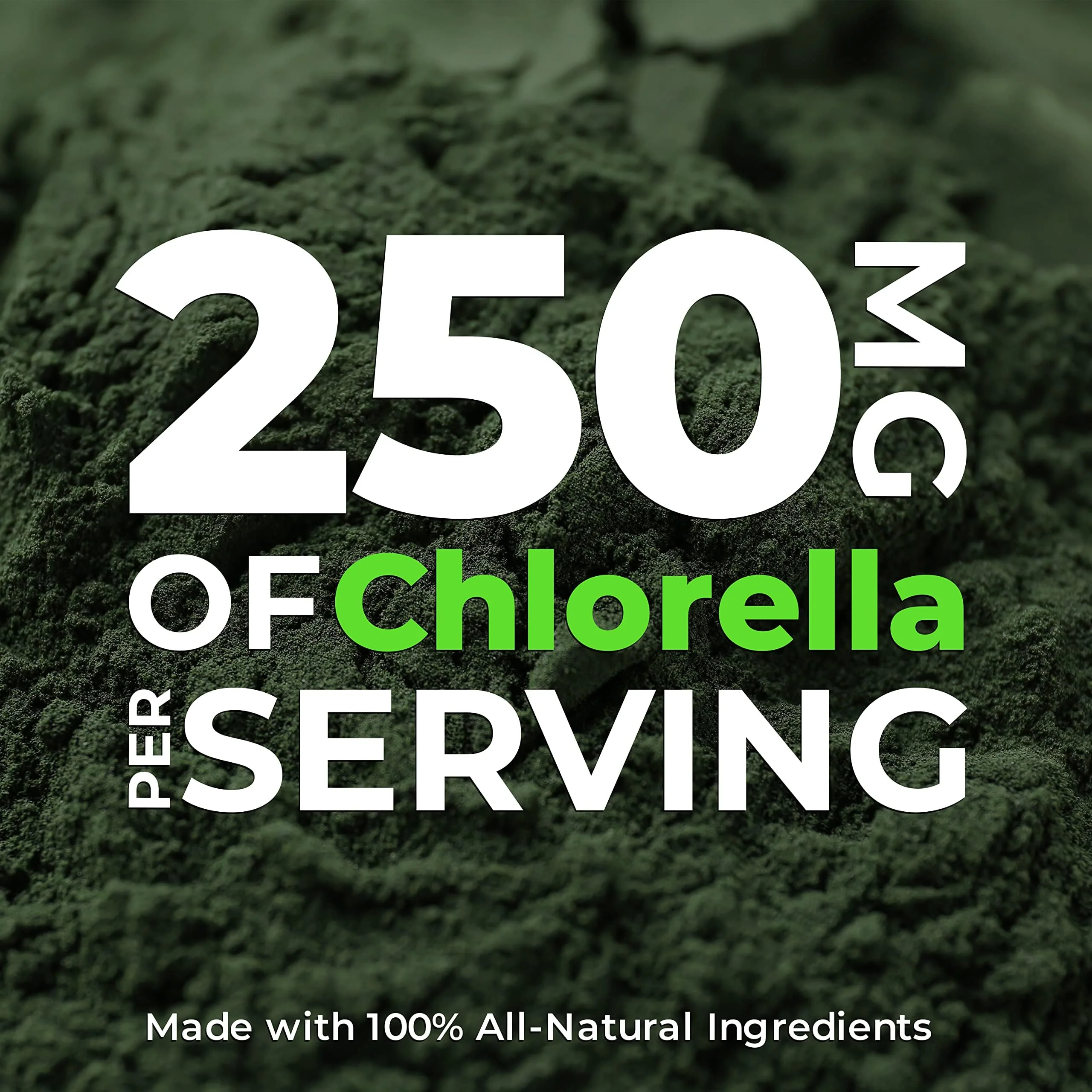 Organic Chlorella Tablets 1,000 Count | High Potency Superfood | Vegan, Kosher, Non-GMO - Image 2