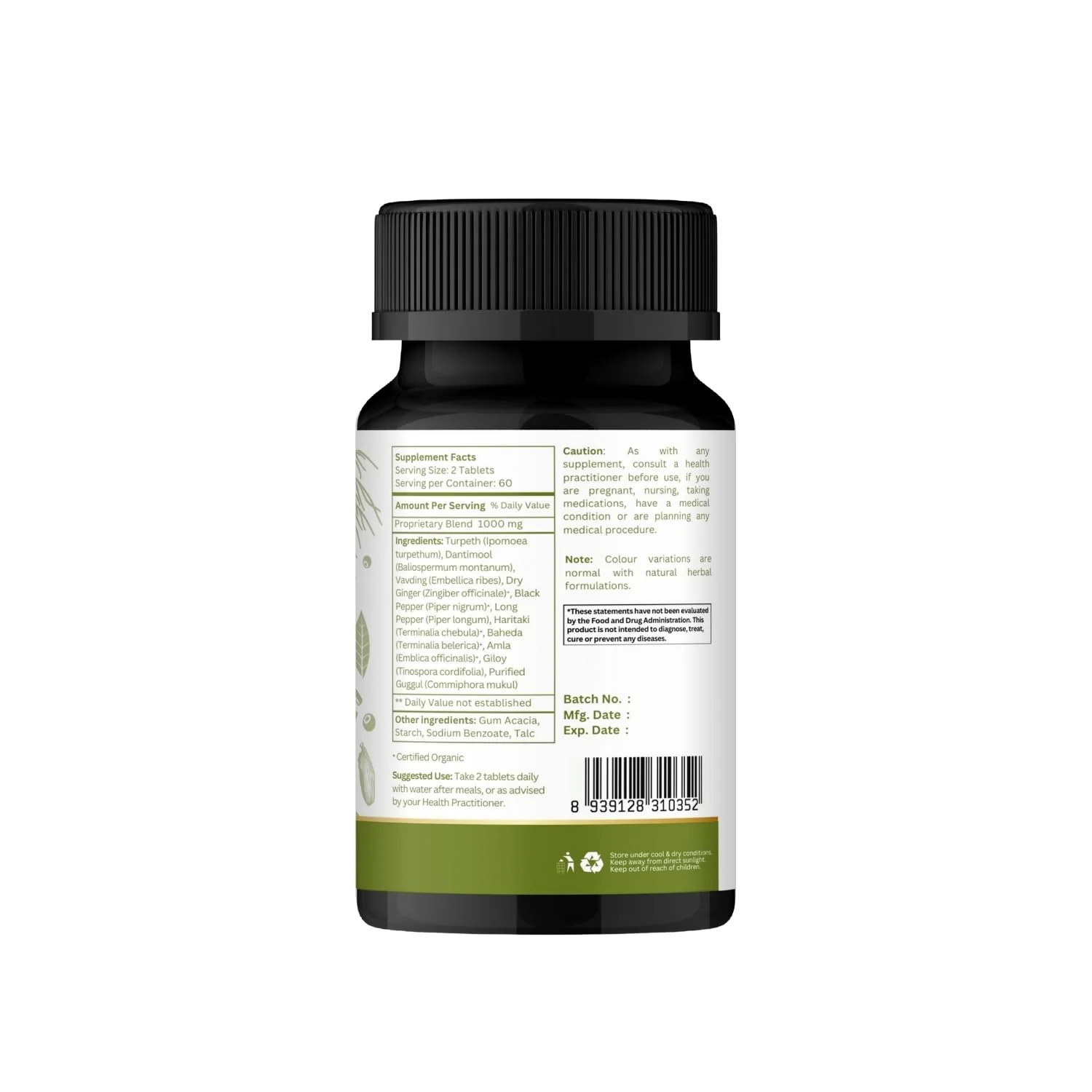 ORGANIC SPREE Kaishor Guggulu 120 Tablets – Supports Healthy Joints, Ayurvedic Formulation, Certified Vegetarian - Image 7