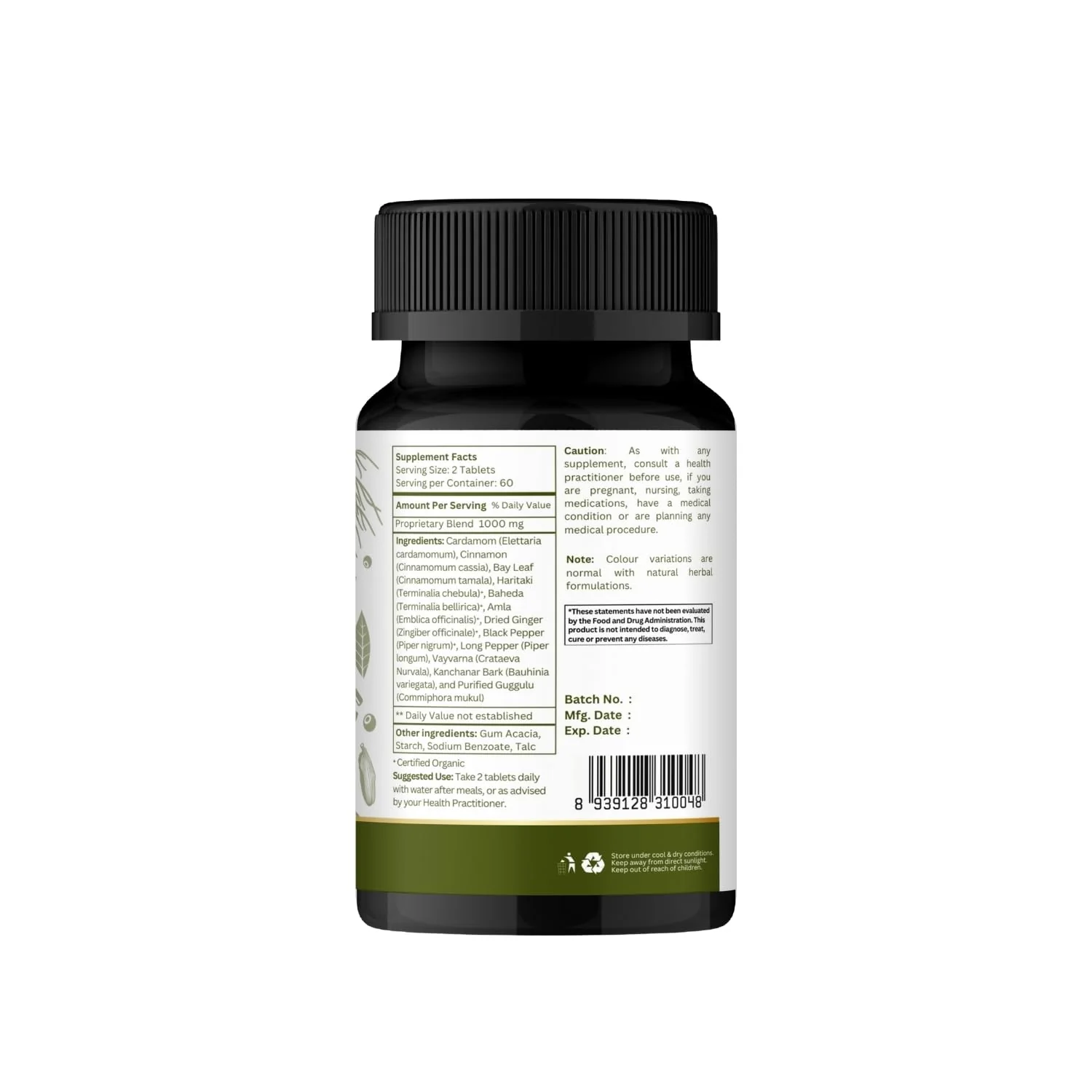 ORGANIC SPREE Kanchnar Guggulu 120 Tablets – Detox & Lymphatic Support - Image 7
