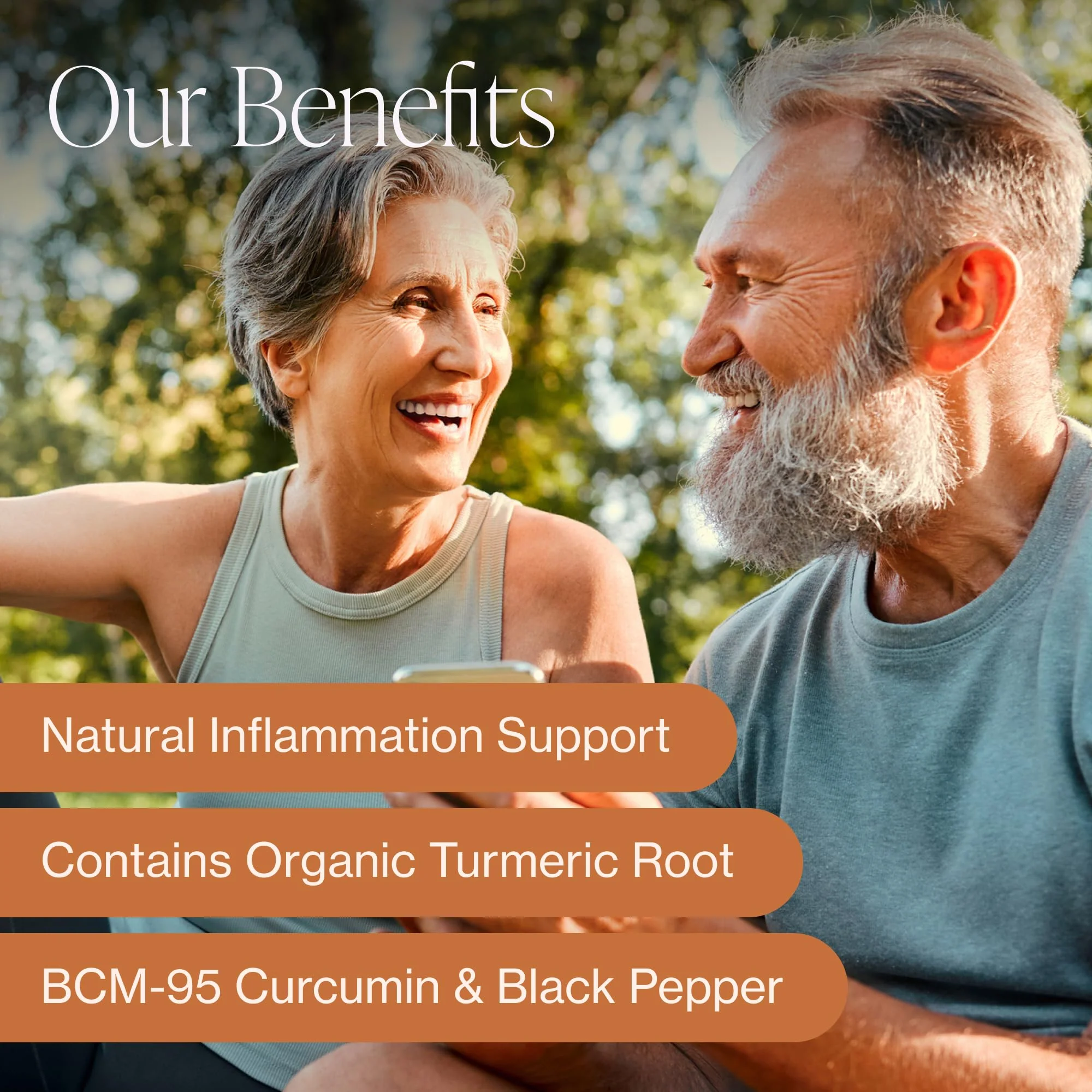 Organic Turmeric Curcumin with BCM-95 & Black Pepper – Inflammation, Brain & Immune Health | 60 Vegan Capsules - Image 4