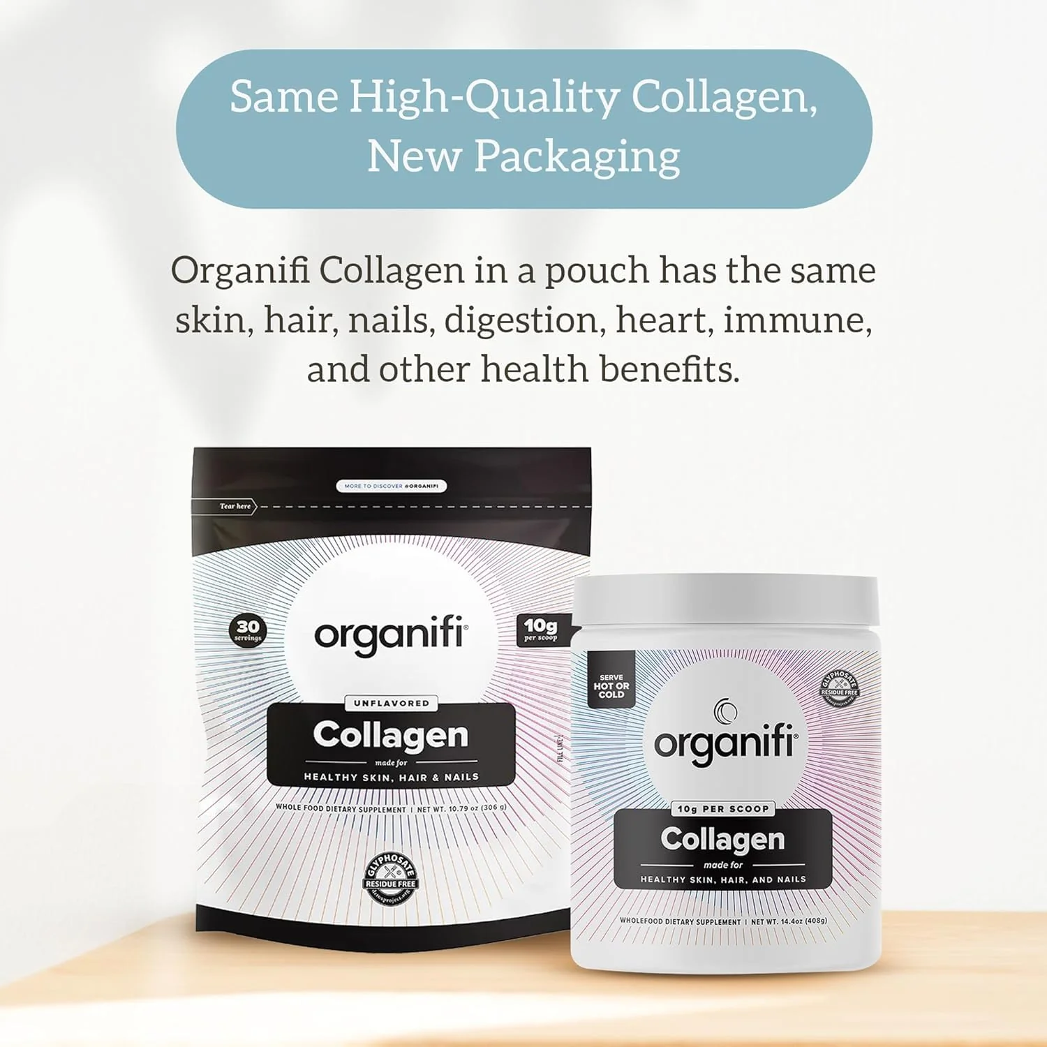 Organifi Collagen Powder – Fuller Hair, Radiant Skin, Stronger Nails - Image 3