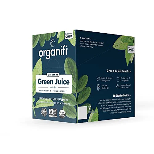 Organifi GO Packs: Green Juice - Organic Travel Greens Powder (30 Packs) - Image 3